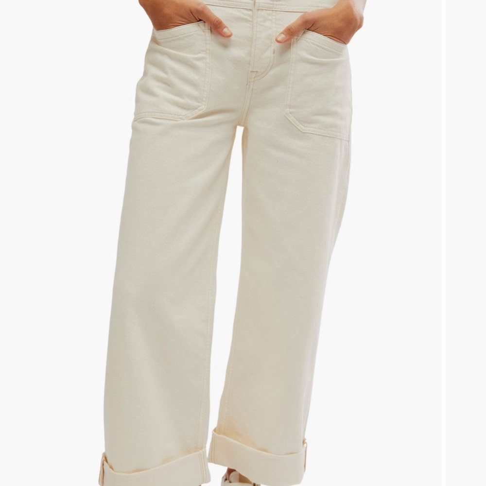 Free people Palmer Cuffed Jeans